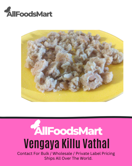 Vengaya Killu Vathal (Onion Fryums)